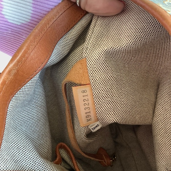 Dooney & Bourke Jenna Signature Collection Logo Tassel Tote Bag - Picture 13 of 14